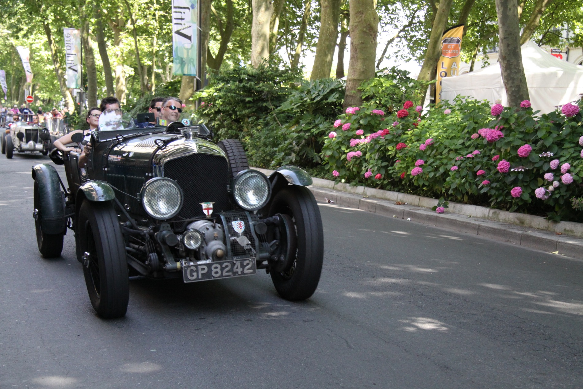This very Bentley, seen here at Tours, will be coming to Classic Days in 2019.